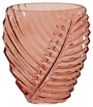 Debby Vase Leaf Pink L23W14H25