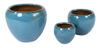 Grace Bowl Pot Celadon S3 D19/38H16.5/31