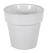 Grace Basic Pot Shiny White D20H20