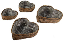 Cubu Heart Basket S4 D26/43H9/12