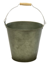 Zinc Vintage Green Bucket 2 Litres D16H14