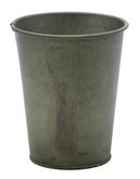 Zinc Vintage Green Pot D13H16