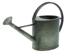 Zinc Vintage Green Watering Can Oval 7L