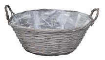 Livia Low Basket Grey D20H10