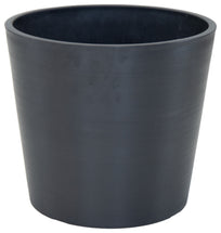 Ecostone Round Pot Black D40H36