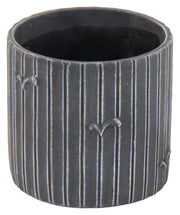 Barley Cylinder Grey D 9.5H8.5