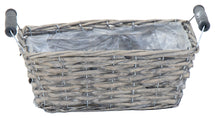 Darling Basket Rectangular Grey L25W13H10