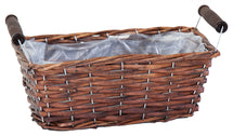 Darling Basket Rectangular Brown L25W13H10
