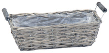 Darling Basket Rectangular Grey L32W13H10