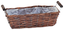 Darling Basket Rectangular Brown L32W13H10