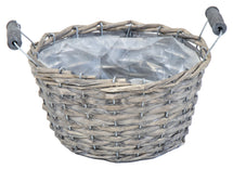 Darling Basket Round Grey D19H10