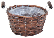 Darling Basket Round Brown D19H10