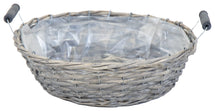 Darling Basket Round Grey D30H10