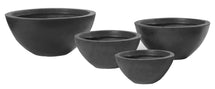 Clayfibre Bowl Low Anthra S4 D28/55H11.5/24