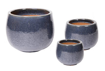 Glazed Pot Bowl Ant. Grey S3 D27/53H18/38